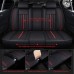 Car Seat Cover 5 Seat Fit for BMW 5 Series (4 doors) PU Leather Full Set Black