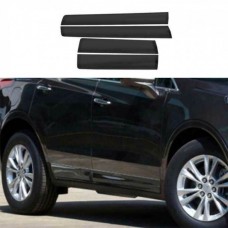 Fit For Cadillac XT5 2017-2022 Primer Black Car Door Edge Guard Strip Trim 4PCS