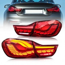 VLAND GTS OLED STYLE FULL LED RED Tail Lights For 14-20 BMW F32 F33 F36 F82 F83