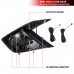 Fit 2016-2021 Honda Civic Black Smoke Tail Lights Dynamic LED Sequential Signal