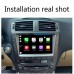 Fit For 2006-12 Lexus DC12V 9&quot;Android 10.1 Car Stereo Radio Player MP5 GPS WIFI